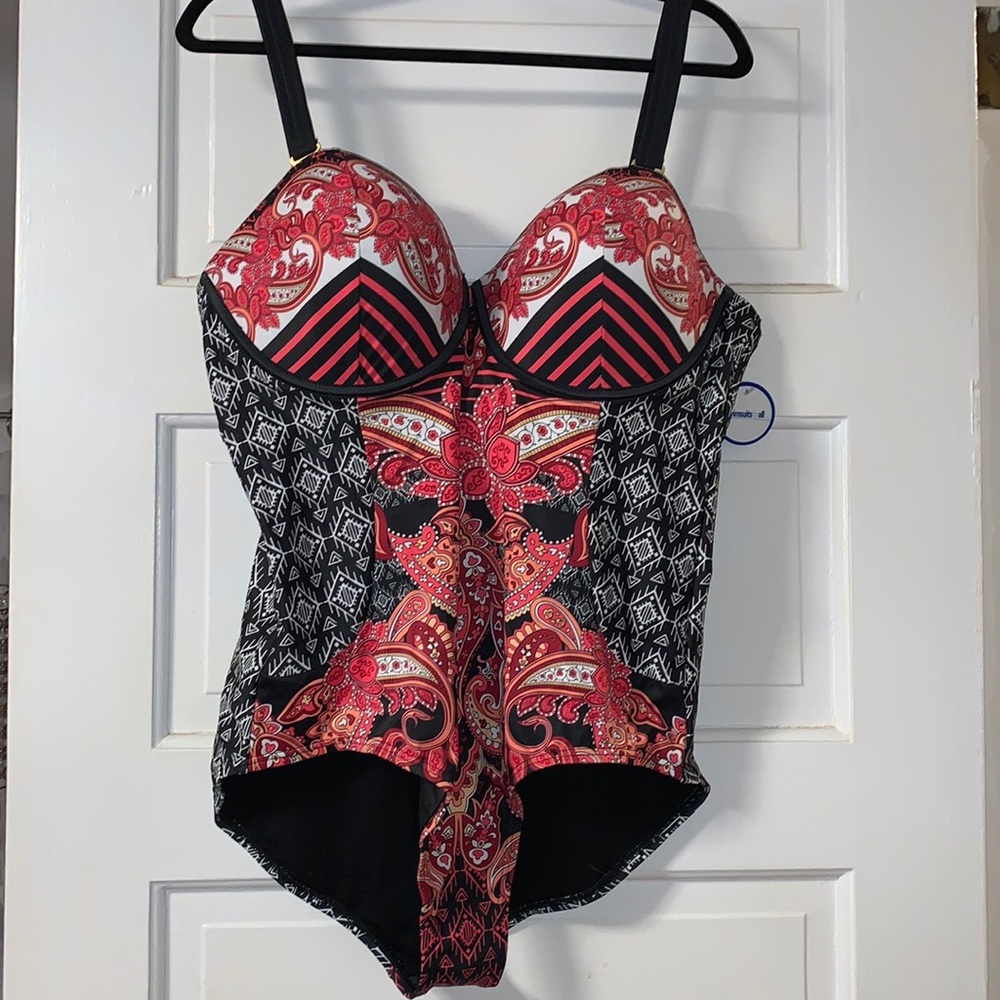 Size 20 Swimsuits For All One Piece Nwt